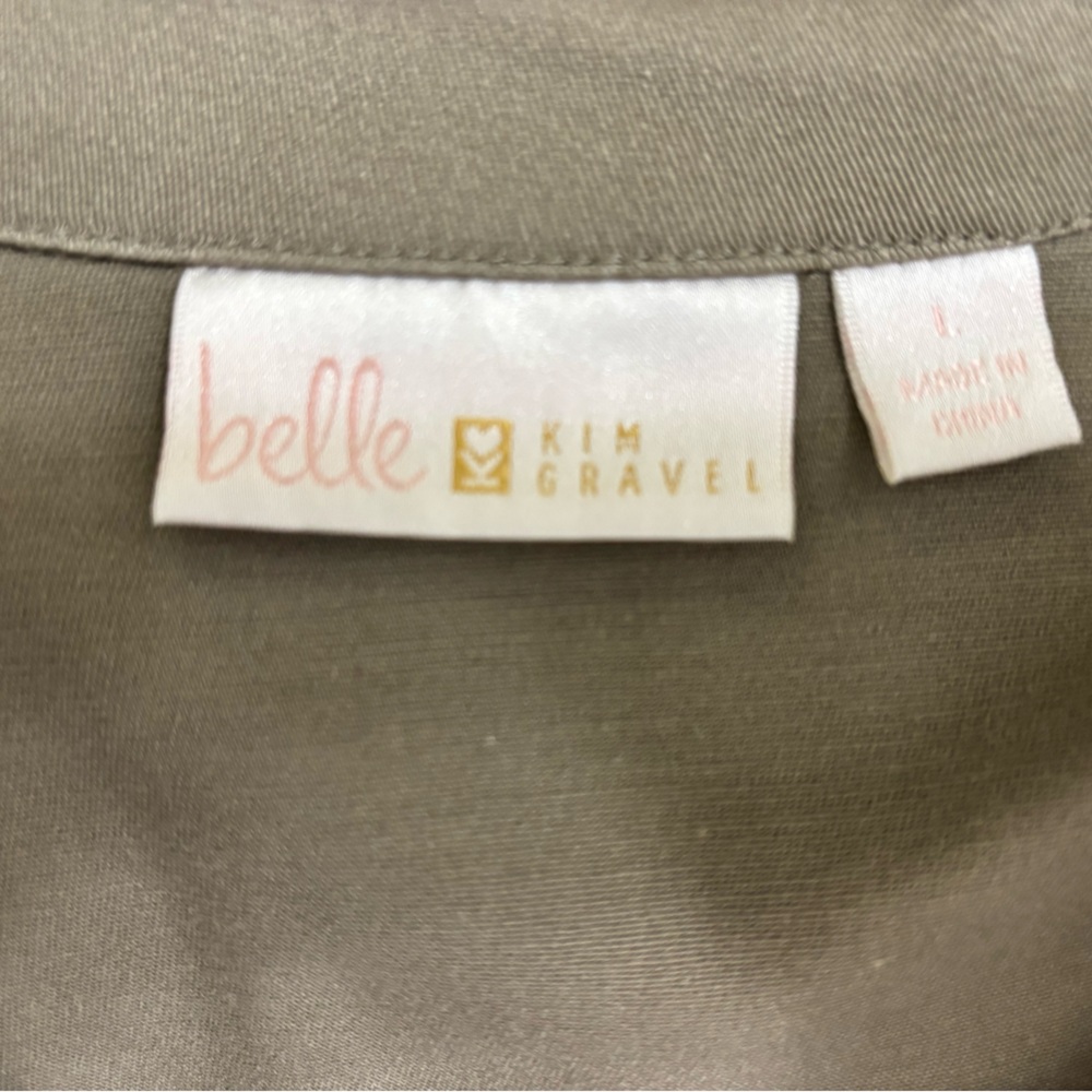 Belle by Kim Gravel military jacket with epaulettes - Picture 3 of 9
